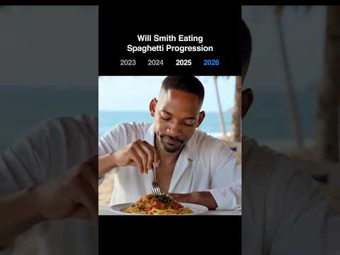 I love how #WillSmith is the new #GenAI baseline